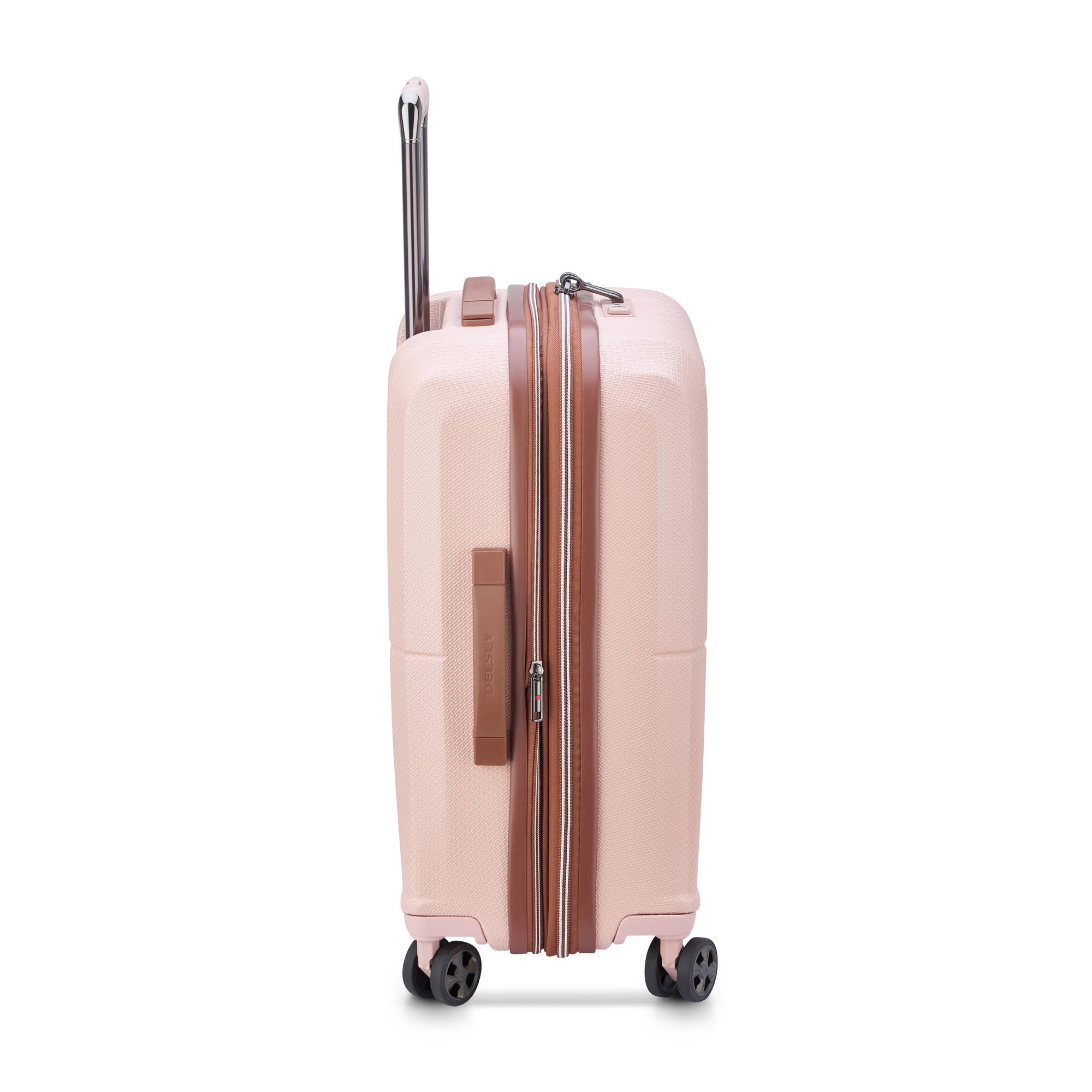 Delsey St. Tropez 21x22 Hardside Carry-On Spinner - Pink