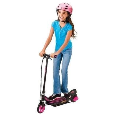 Razor Power Core E90 Electric Scooter with hub Motor, Push-Button Throttle, for Kids 8+