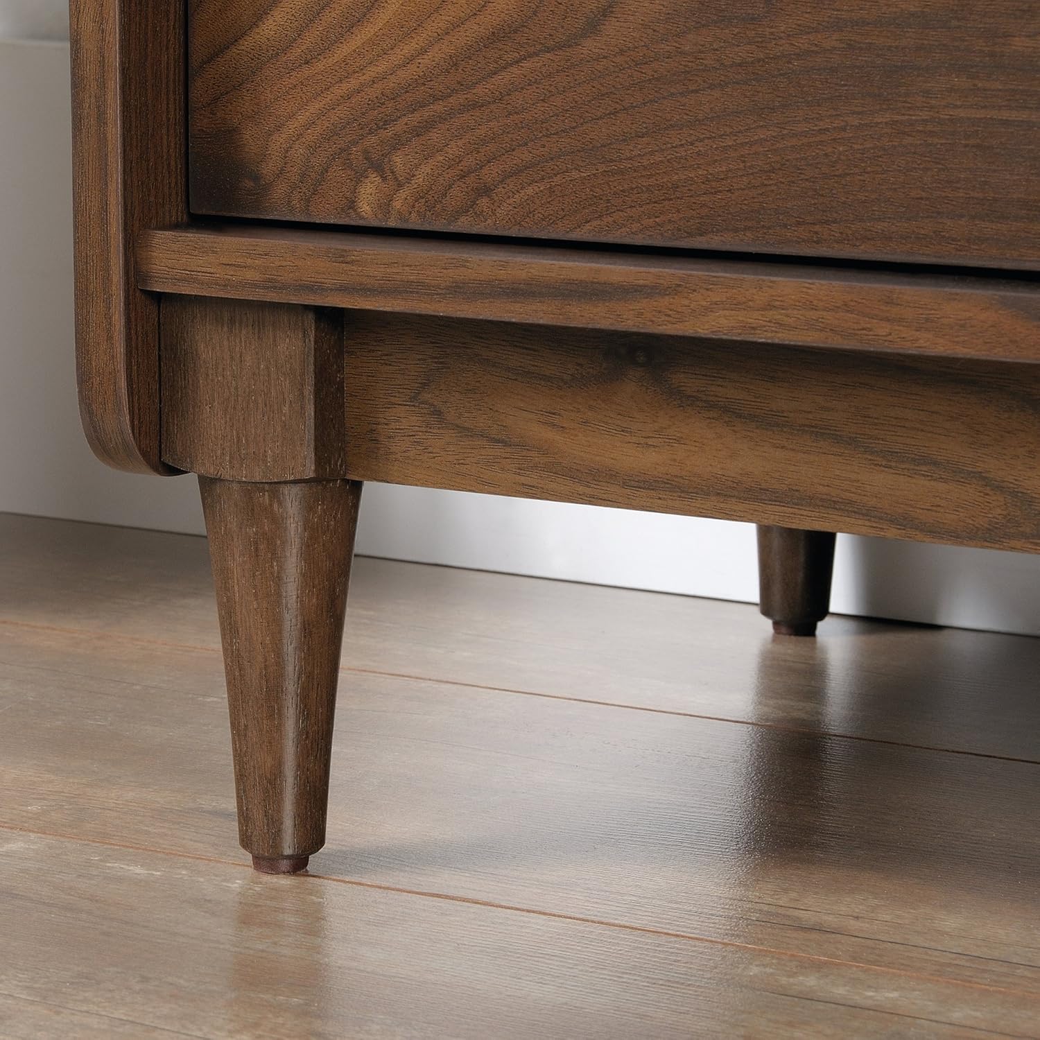 Sauder Harvey Park Narrow Bookcase, Grand Walnut finish