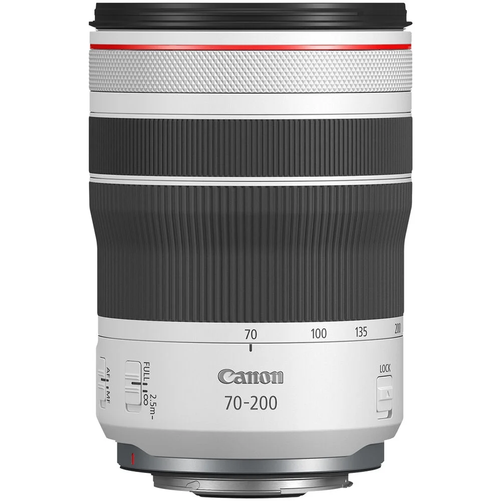 Canon RF 70-200mm f/4L IS USM Lens 4318C002 + Telephoto and Wide Angle Lenses