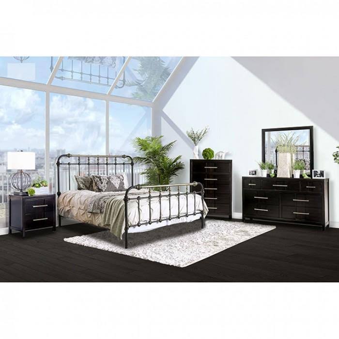 Furniture of America Riana King Metal Bed CM7733EK