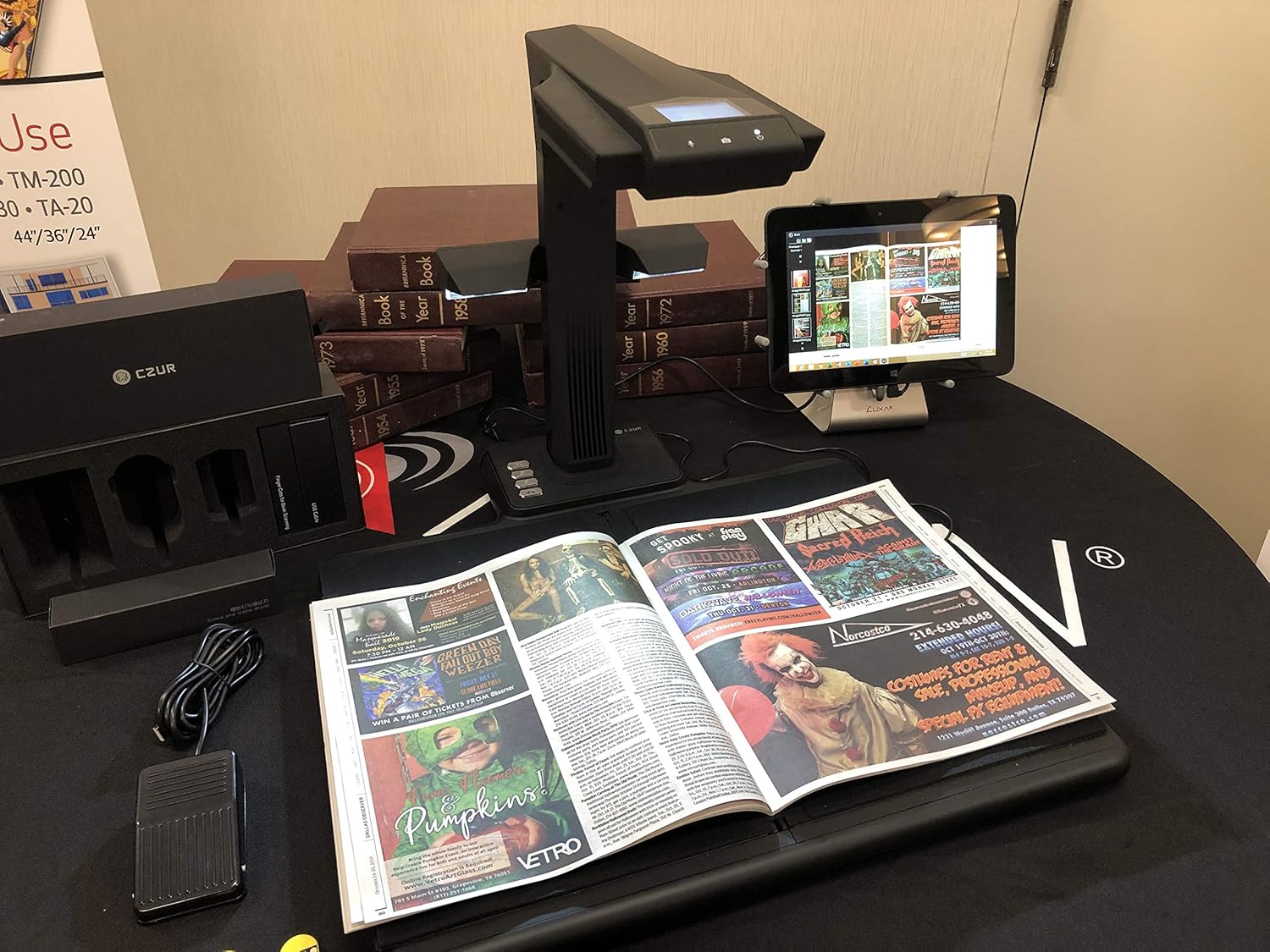 CZUR M3000 PRO Professional Book Scanner (A3 Size Scanner)