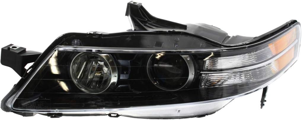 For Acura TL Headlight Assembly 2007 2008 Driver and Passenger Side Pair/Set | Type-S Model | AC2502114 + AC2503114 | 33151SEPA32 + 33101SEPA32
