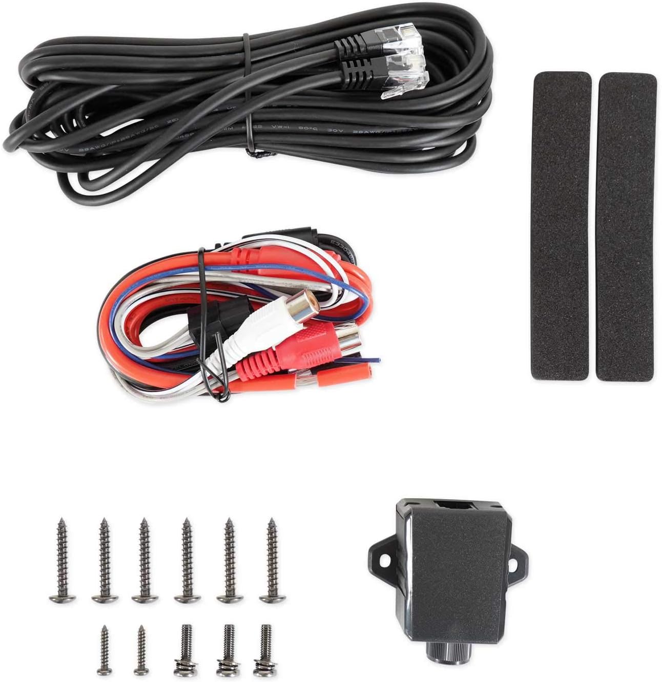 Rockville Ground Pounder 800 Watt Powered Dual 10" Loaded Car Subwoofer+Amp Kit