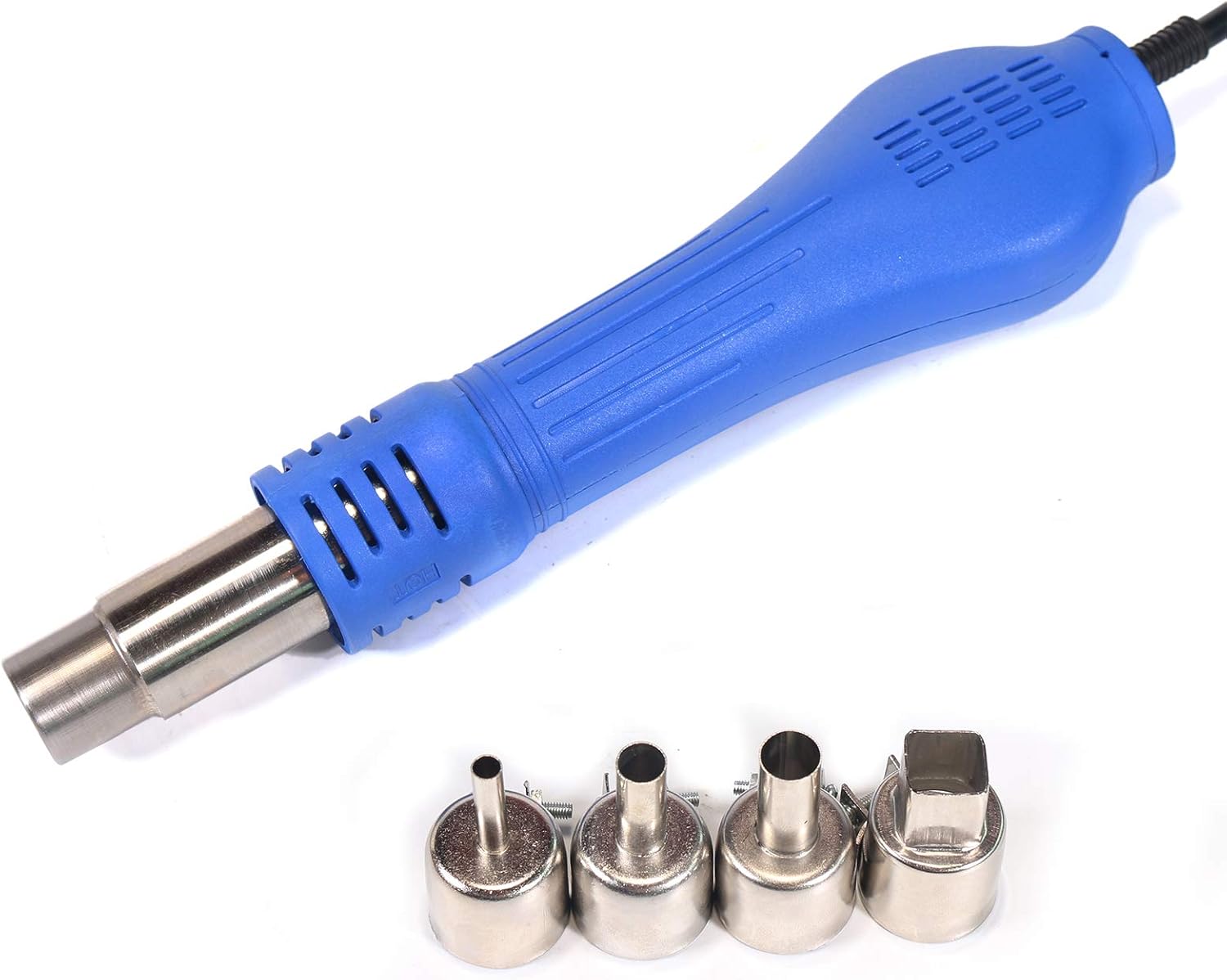 YIHUA 853D USB 3A-Three Tools- Soldering Station, Hot Air Rework Station and Power Supply 0~3A, 0-15V with output and test modes. Also oC/��F display, Digital Cal, Sleep Function