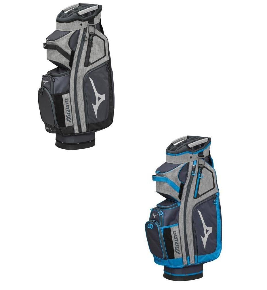 Mizuno BR-D4C Golf Cart Bag - Grey-Black