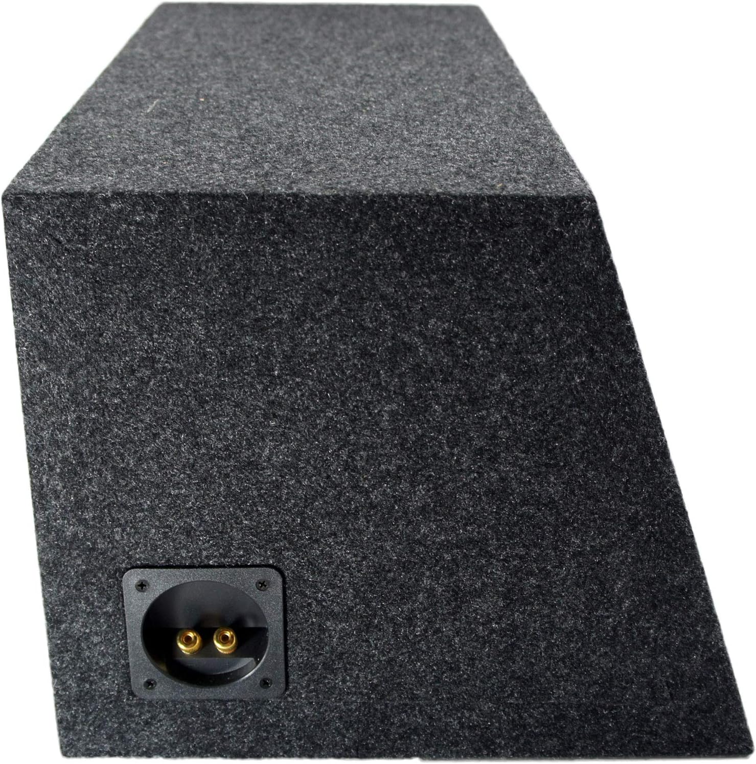 Car Audio Single 12 Sealed Subwoofer Salnted Hatchback Stereo Sub Box Enclosure