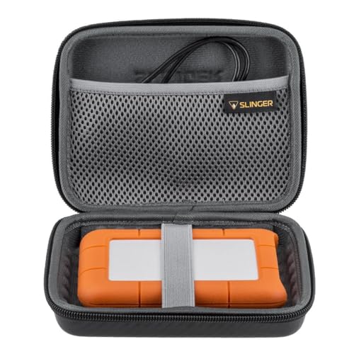 SanDisk Extreme Portable 2TB USB 3.2 Gen 2 Type-C External SSD V2, Black, Bundle with HD-2 Drive Case