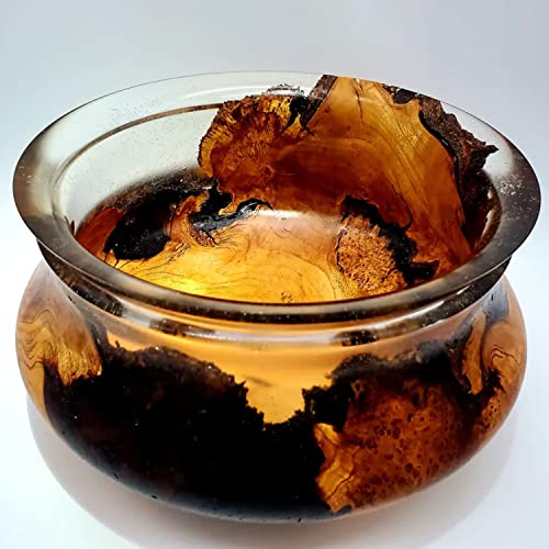 TotalBoat Thickset Fathom Deep Pour Clear Epoxy Resin and Hardener Kit for Thick Casting, Embedding, River Tables, Live Edge Wood Tables (6 Gallon)