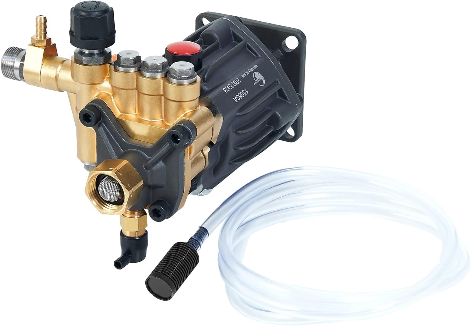 Canpump Pressure Washer Pump for Gas-powered Engines – 2,700 PSI at 3.0 GPM, 3/4 Hollow Shaft