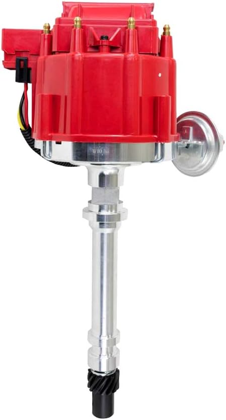 Performance HEI Ignition Distributor fits for Chevy GM SBC BBC 7500RPM V8 65k Coil 283 305 307 327 350 400 Small Blocks and 396 427 454 Big Blocks Pack of 2