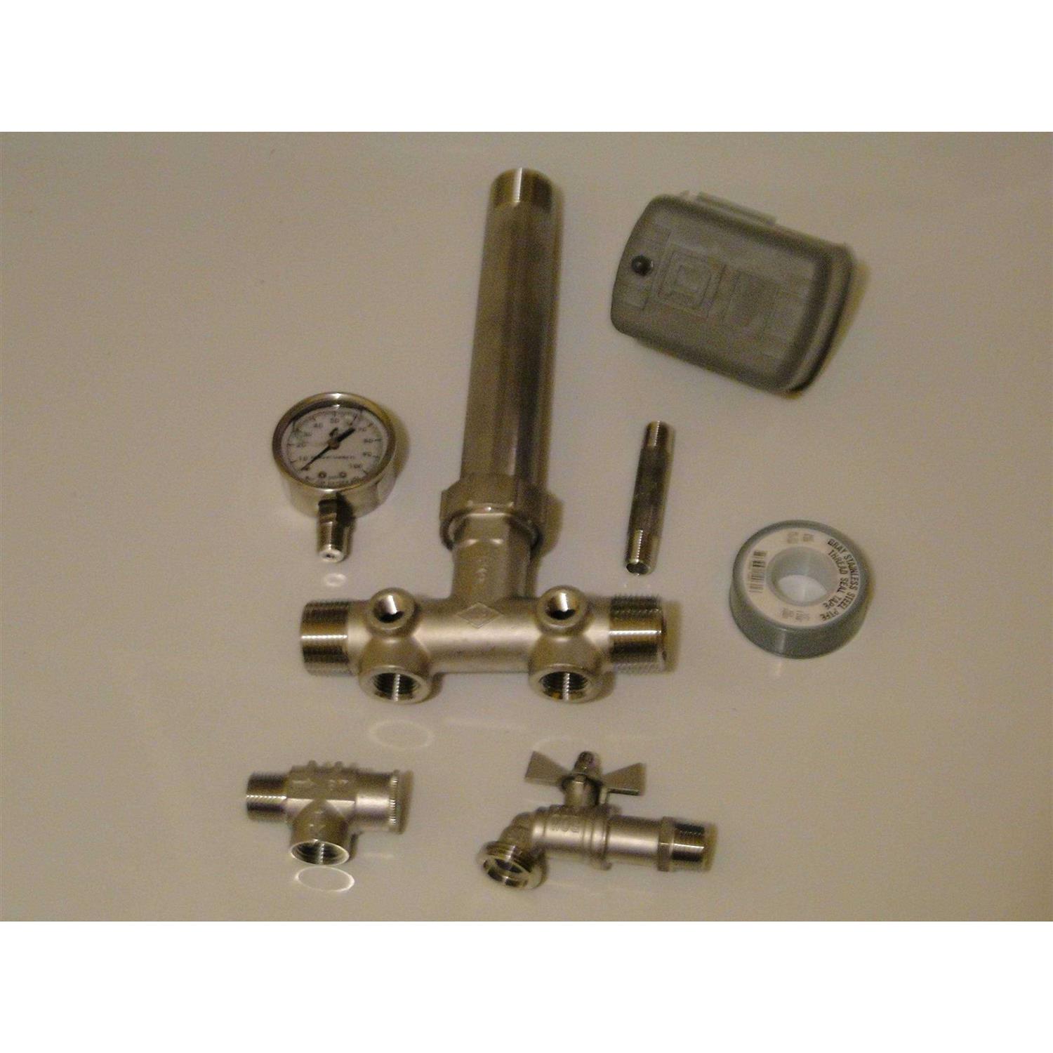 WELL-x-TROL WX-202 WX-202XL WX203 PRESSURE TANK WITH 1 x 11 + STEEL TANK TEE KIT - Shop Hardware Tools Online Store