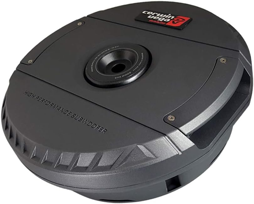 Cerwin-Vega VPAS12ST 12 2�� 600W / 150W RMS Powered Active Subwoofer Spare Tire Application, Black