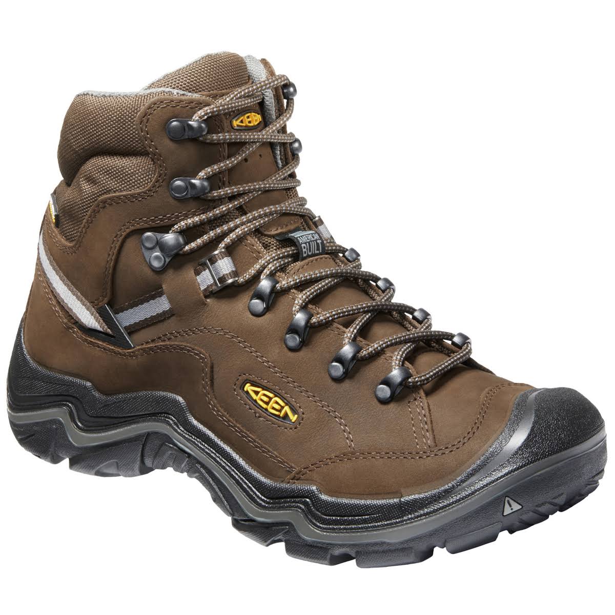 Keen Durand II Mid Waterproof Wide 10 , Cascade Brown/Gargoyle (Men&s)