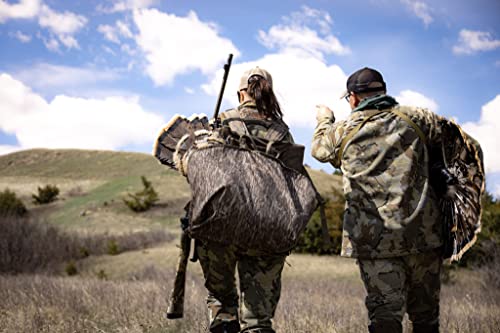 ALPS OutdoorZ Impact Camo Turkey Vest with Removable Flip Down Seat, Game Bag and Plenty of Pockets for Calls and Strikers