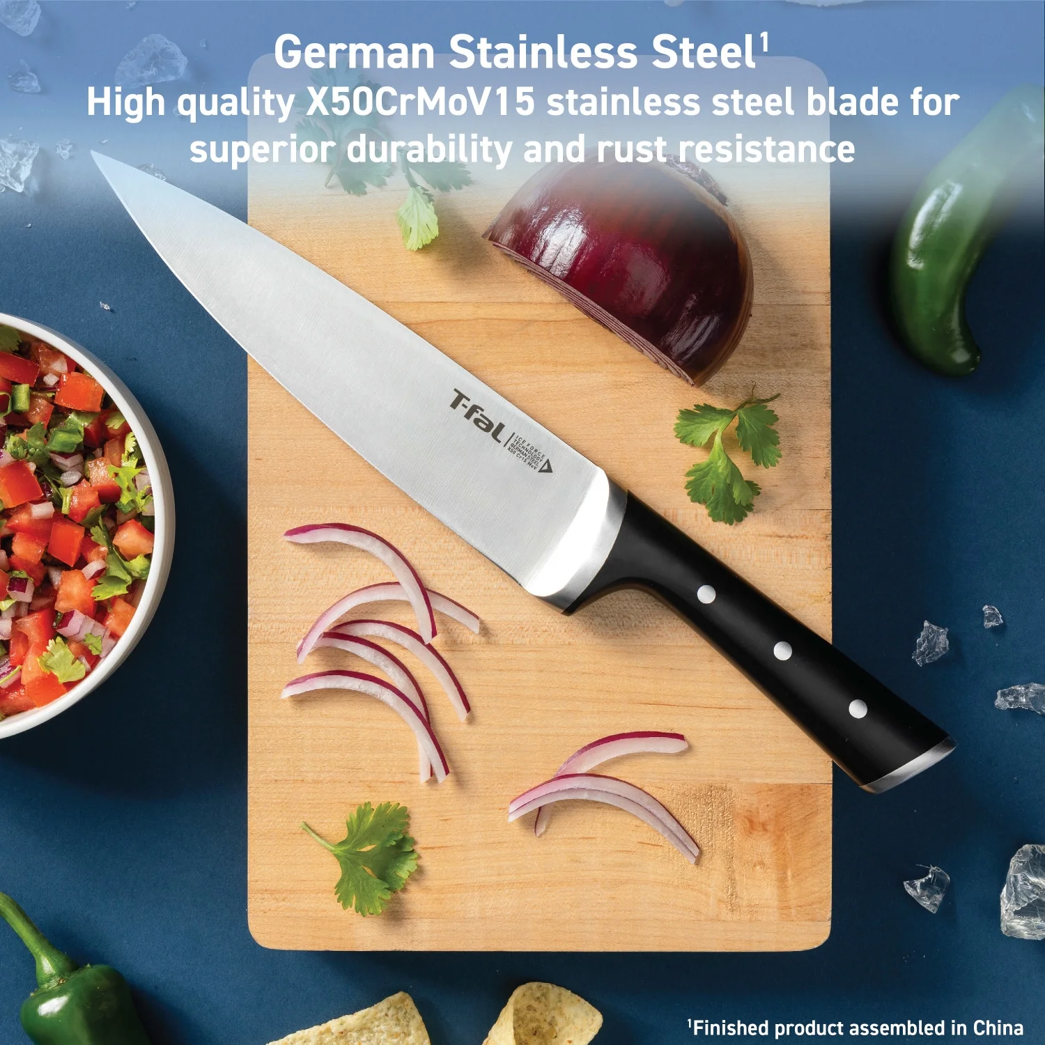 T-fal Ice Force, 11 Piece Knife Block Set