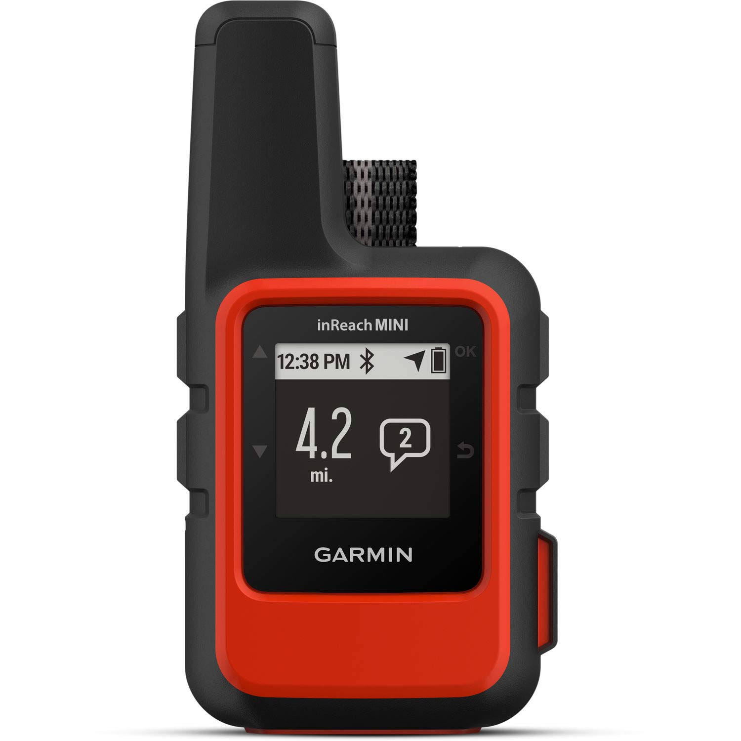 Garmin inReach Mini Satellite Communicator (Orange) (satellite Subscription Required) Base Accessory Kit