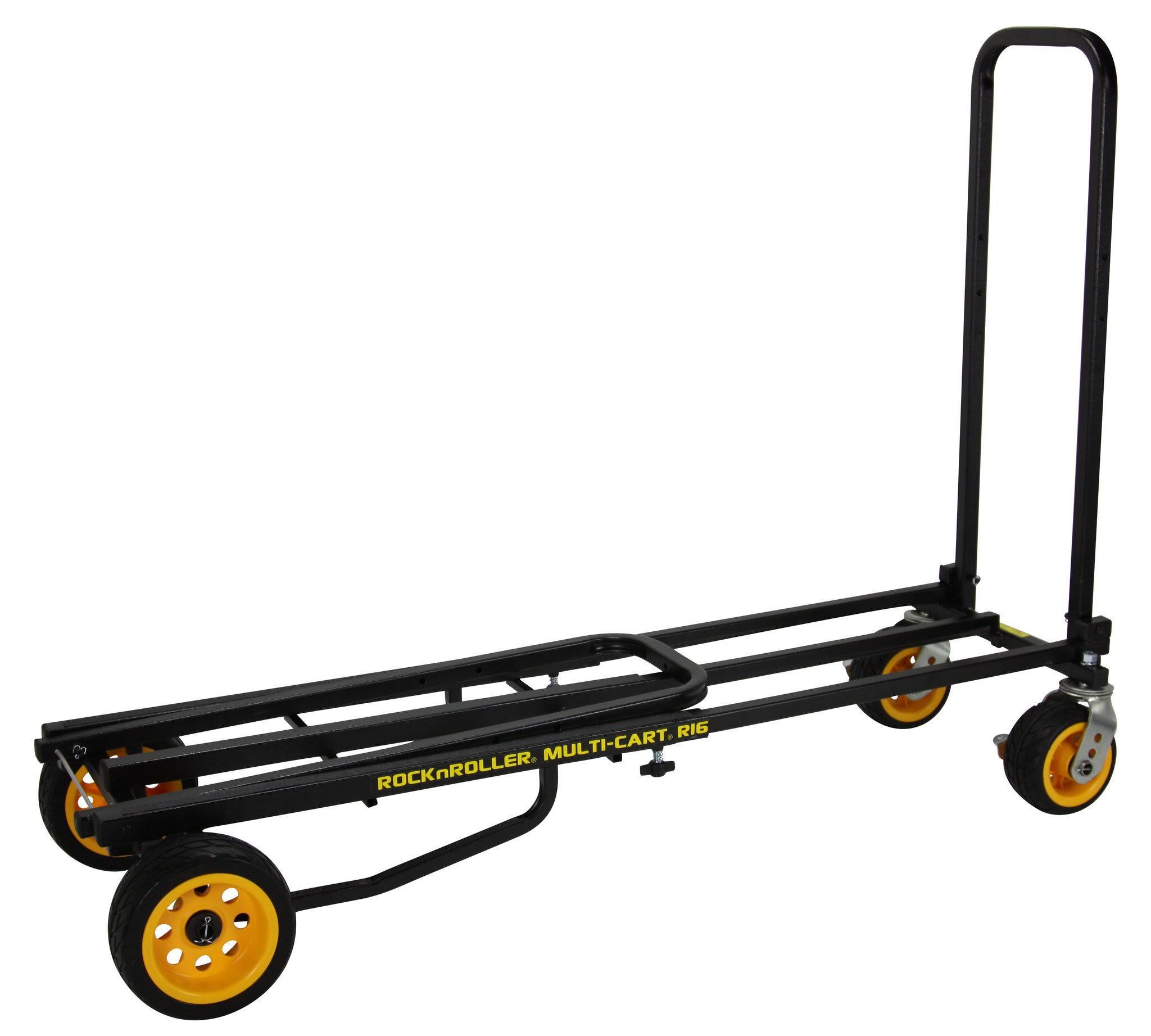 Rock N Roller R16RT Ground Glider Multi-Cart, Black