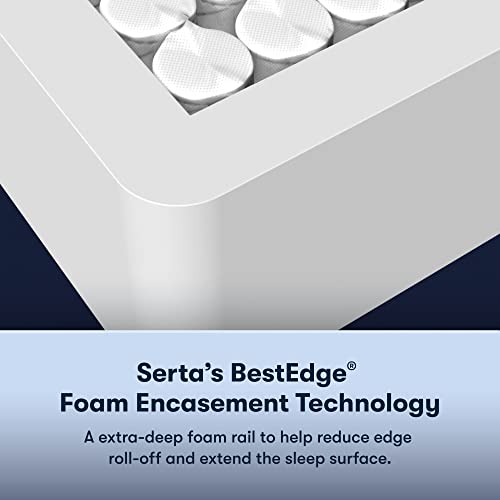 Serta Perfect Sleeper Ultimate 15" King Mattress - Plush Pillow Top, Cooling Gel Memory Foam, Pocket Innersprings for Motion Isolation, Edge Support, CertiPUR-US Certified - Oasis Sleep