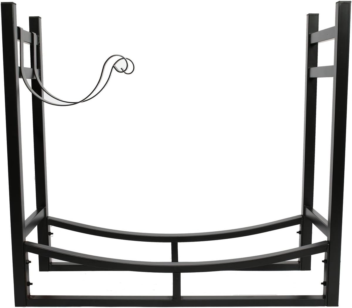 1. GO 3 Feet Indoor/Outdoor Heavy Duty Firewood Log Rack with wood Holder, 30 Inch Tall