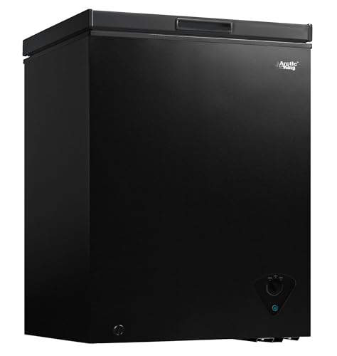 Arctic King ARC050S0ARBB 5.0 Cu.ft Chest Freezer with Removable Basket, Black