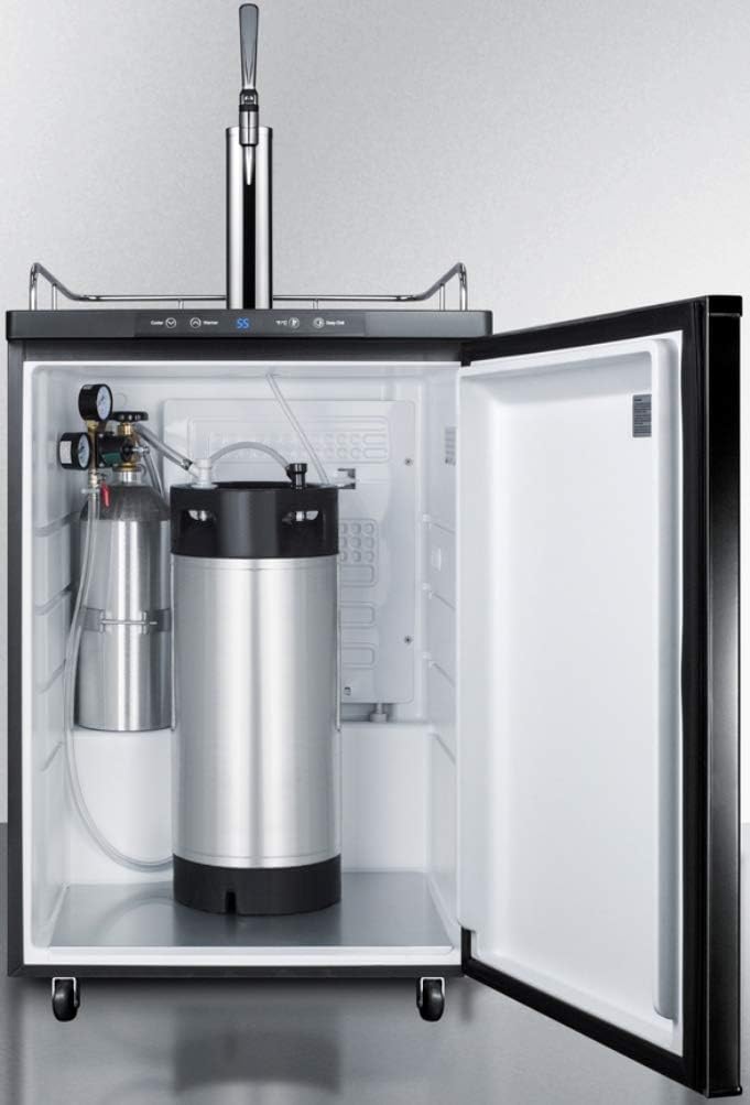 Summit Appliance KitSTOUT Scout Beer Dispensing Tapping Equipment with Nitrogen Tank to Serve Nitro-Infused Stout Beer From Most Kegerators, N2 Tank Included for Proper Stout Service