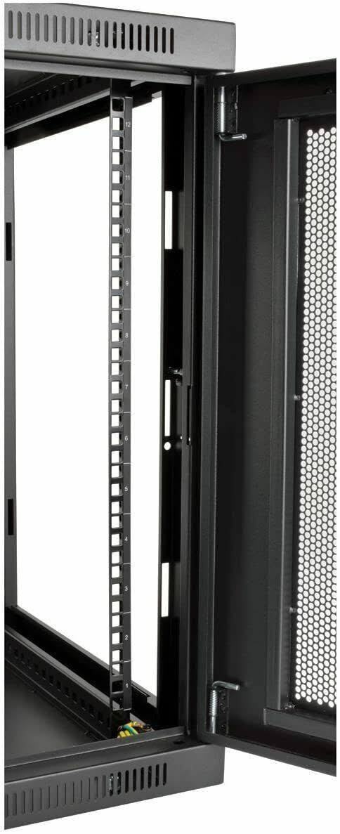 Tripp Lite 12U Wall Mount Rack Enclosure Server Cabinet Low Profile Deep Rack SRW12UDP