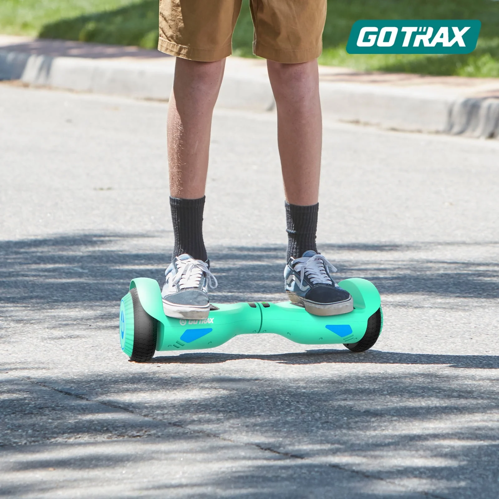 Gotrax Edge Hoverboard for Kids Adults, 6.5 Tires 6.2mph & 2.5 Miles Self Balancing Scooter, Black