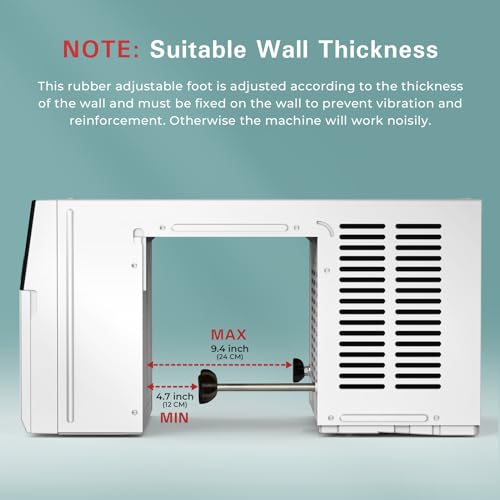 R.W.FLAME U-Shaped Air Conditioner Window Unit
