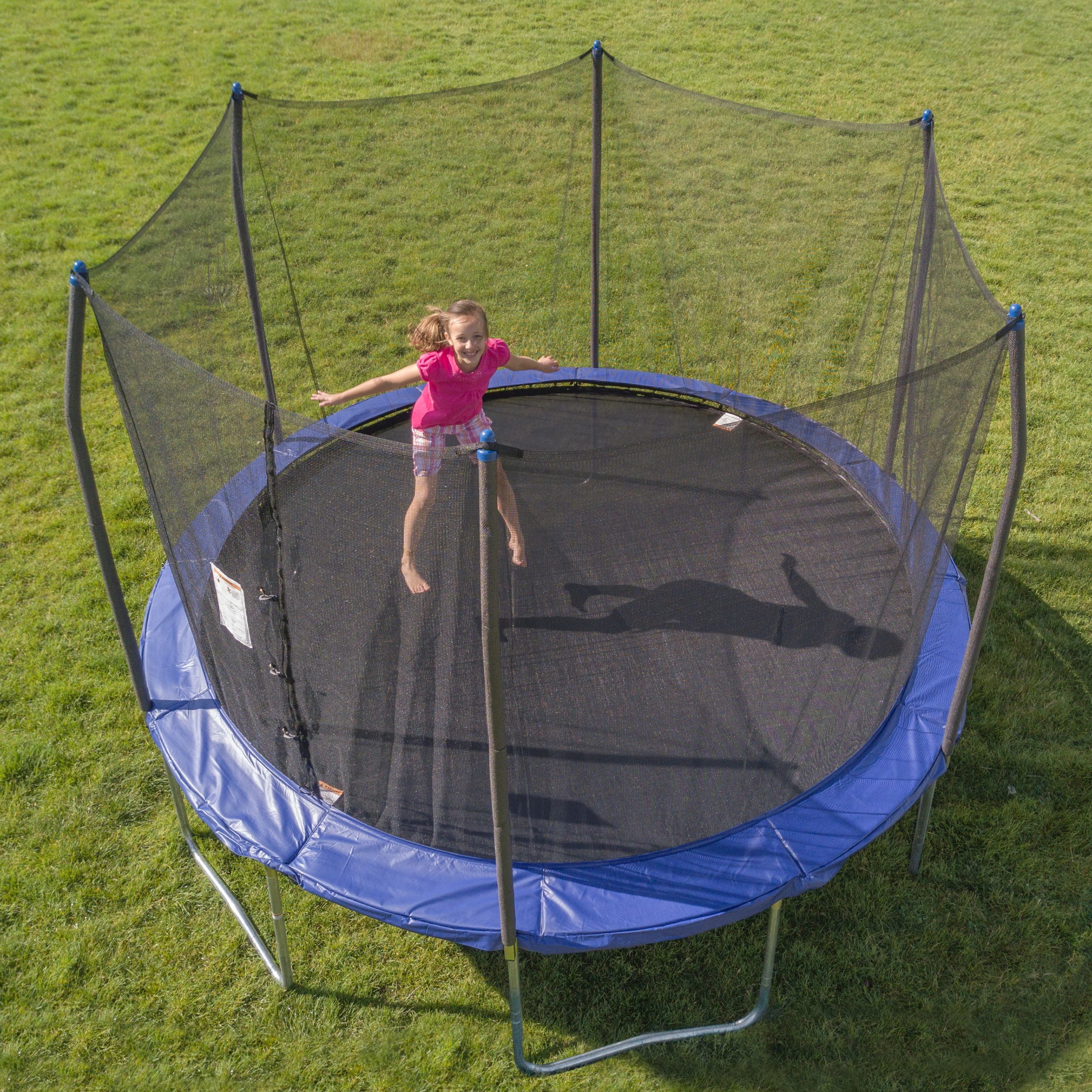 Skywalker Trampolines 12' Trampoline, with Safety Enclosure, Blue