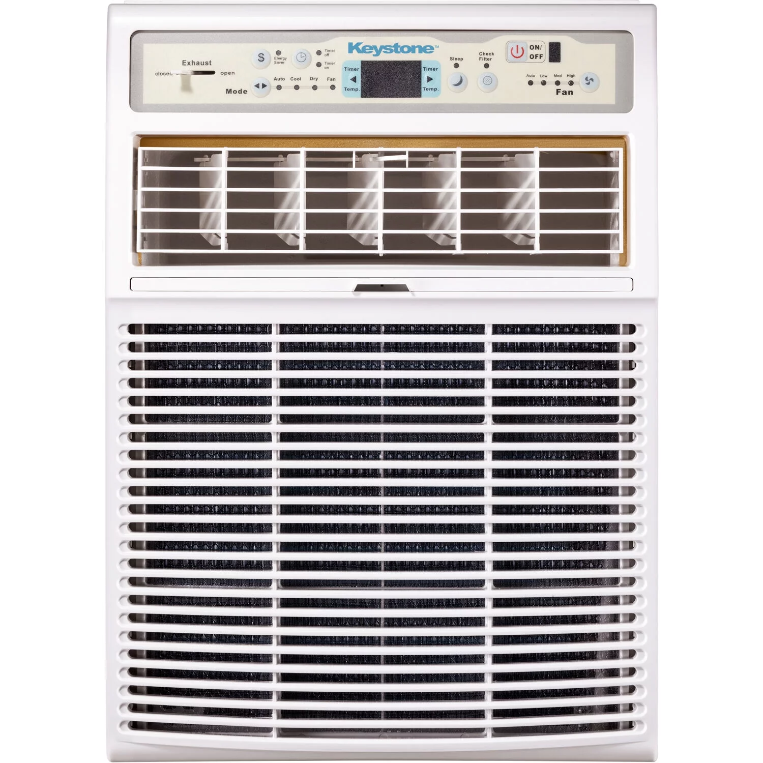Keystone 10,000 BTU 115-Volt Casement Window Air Conditioner, White, KSTSW10B