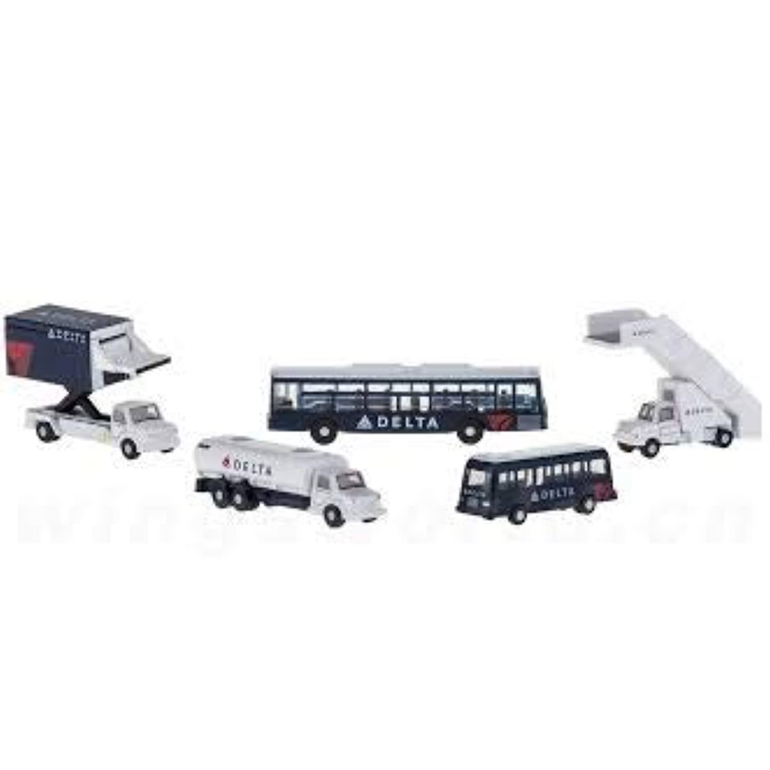 Gemini Jets Delta Airport Service Vehicles 1:200 Scale Model Die-Cast Part#G2DAL720