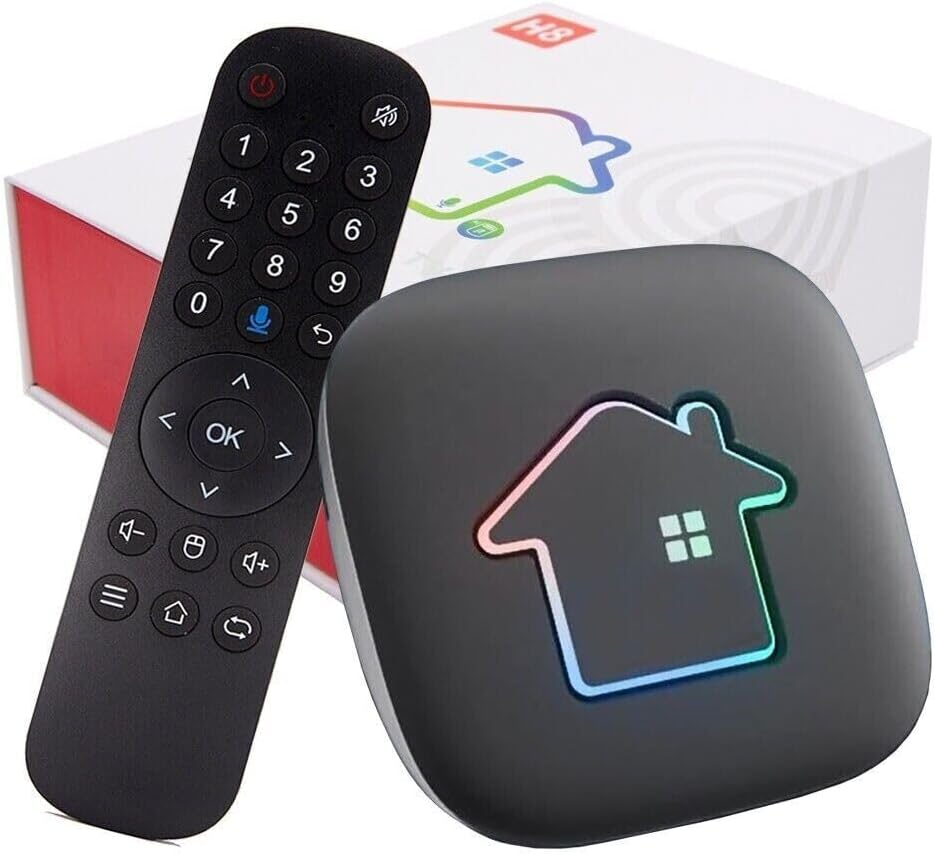 BRAATV 2024 H8 Box Brazil TV H8 Brazil Tv New Version Brazilian H8 Box Support 2.4GHz/ 5GHz WiFi 4K UHD Bluetooth 5.0 - Free-Std-Shipping