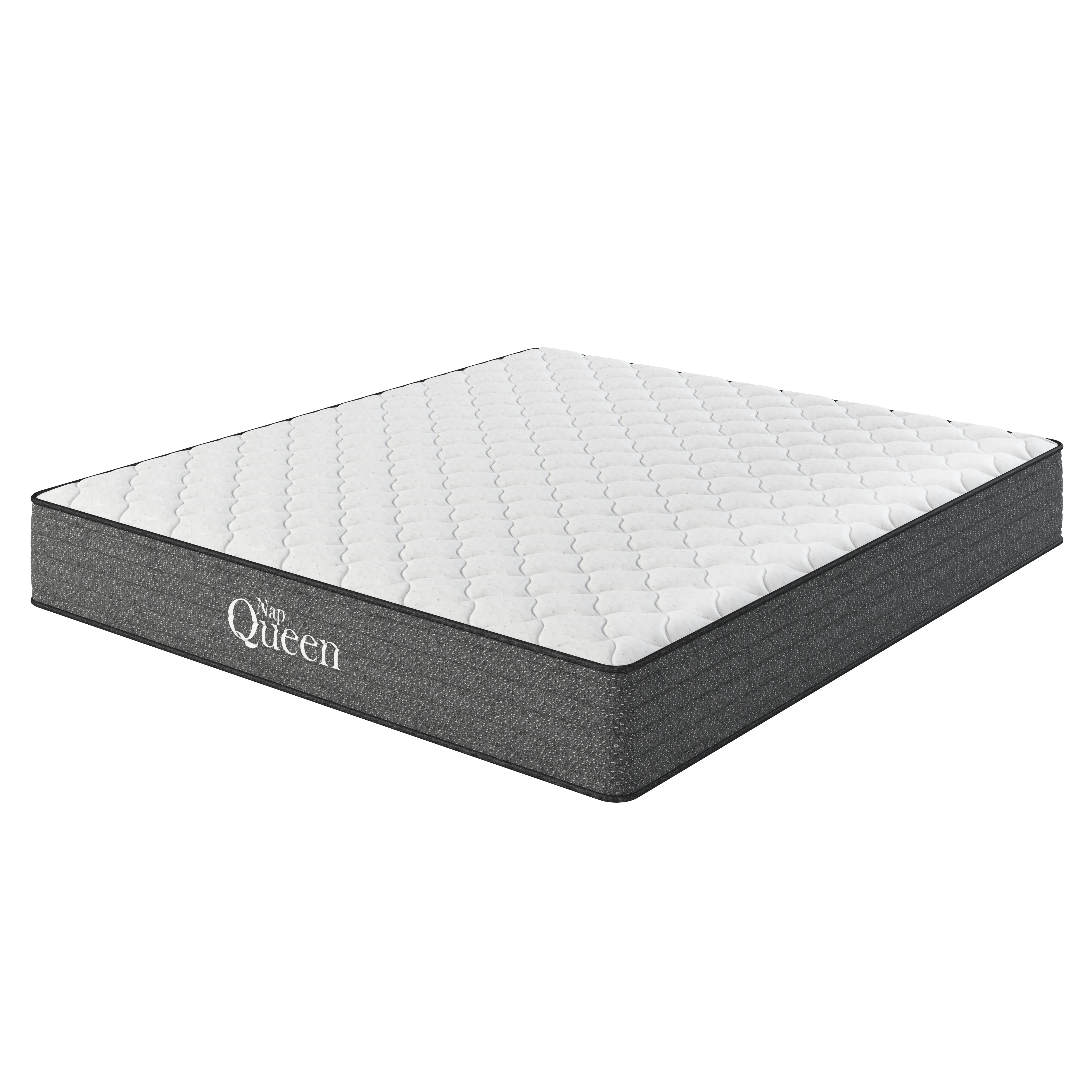 NapQueen Victoria 12" Medium Firm, Hybrid of Cooling Gel Infused Memory Foam and Pocket Spring Mattress, Queen Size