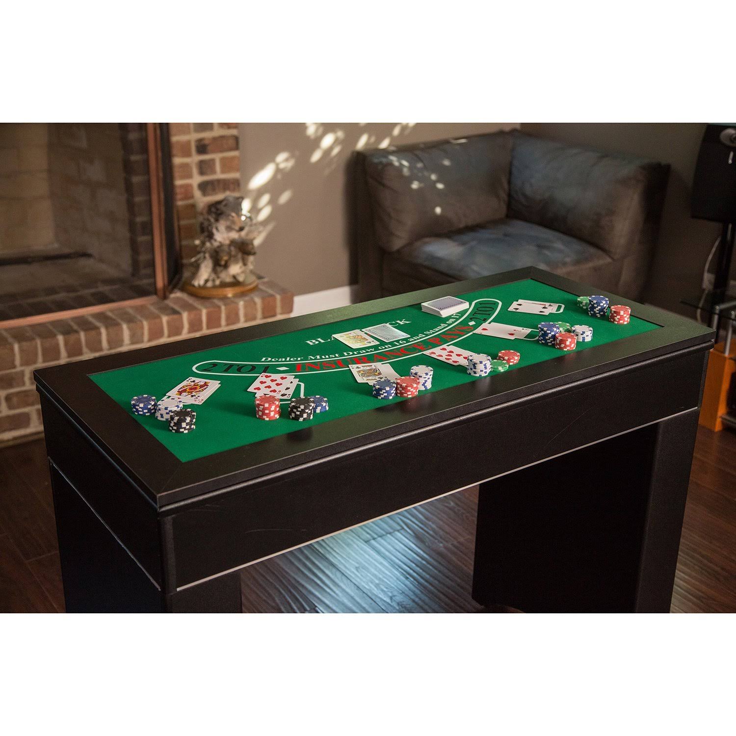 Carmelli NG1136M Monte Carlo 4-in-1 Casino Game Table