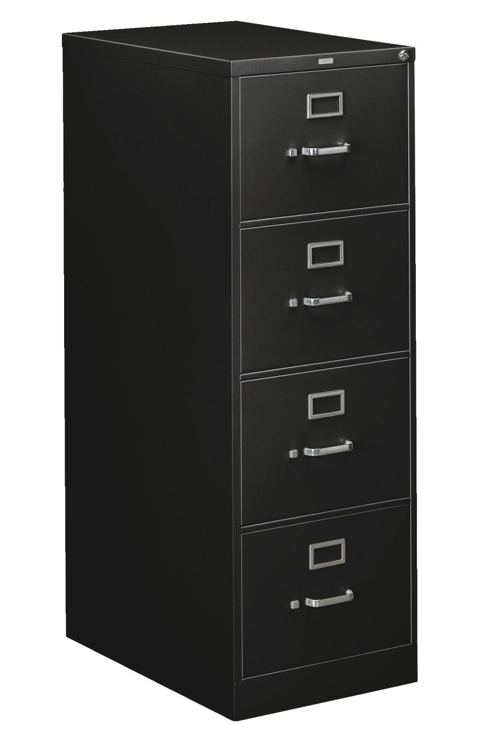 File Vertical Legal 4-Drawer w/lock Black HON314CPP