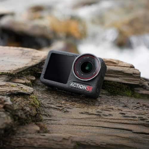 DJI Osmo Action 5 Pro Adventure Combo, with 64GB microSDXC Card - Waterproof Action Camera with 1/1.3" Sensor, 4K/120fps Video, Action Camera 4K Ideal for Sports, Vlog