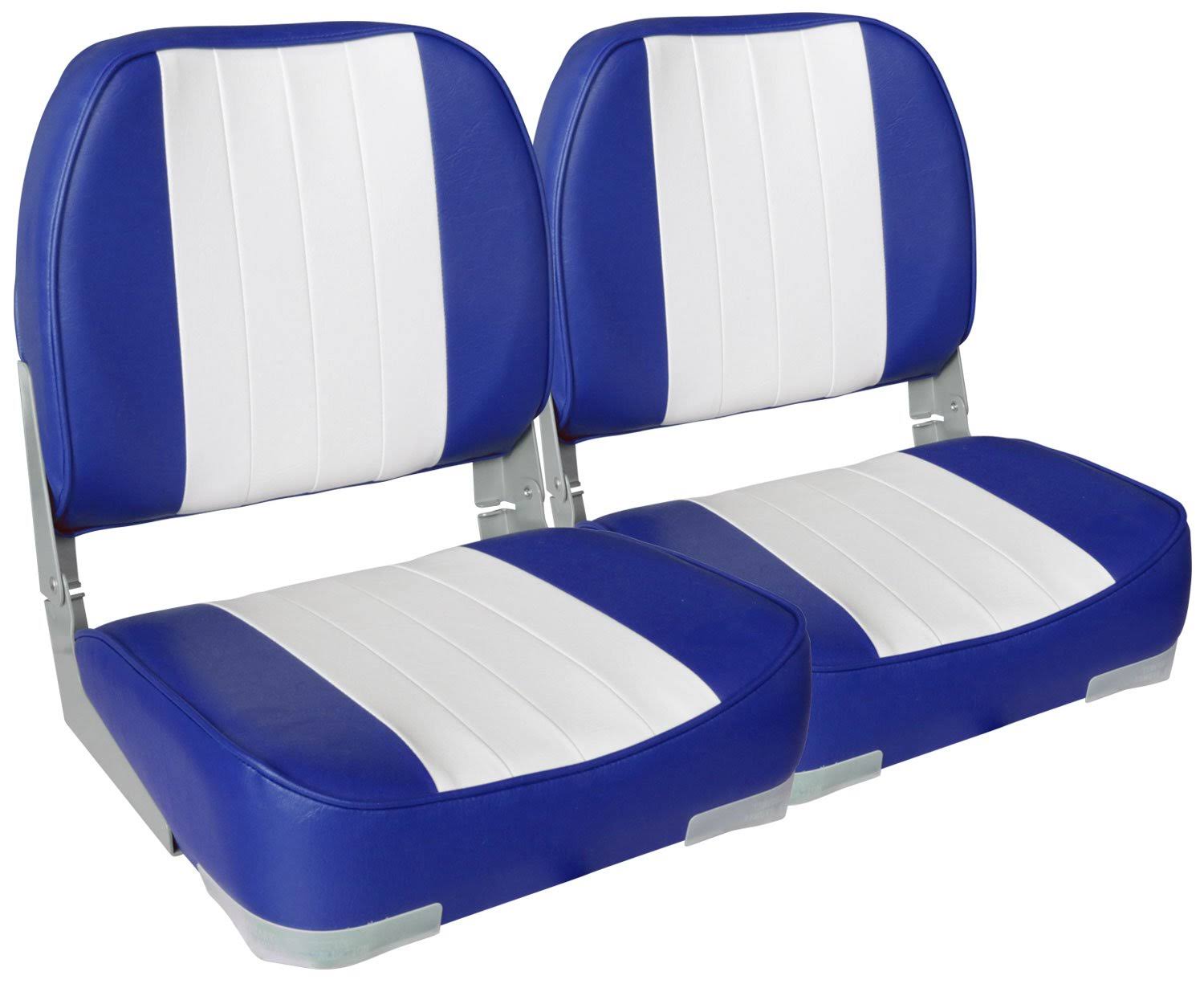 Leader Accessories A Pair of New Low Back Folding Boat Seats(2 Seats)