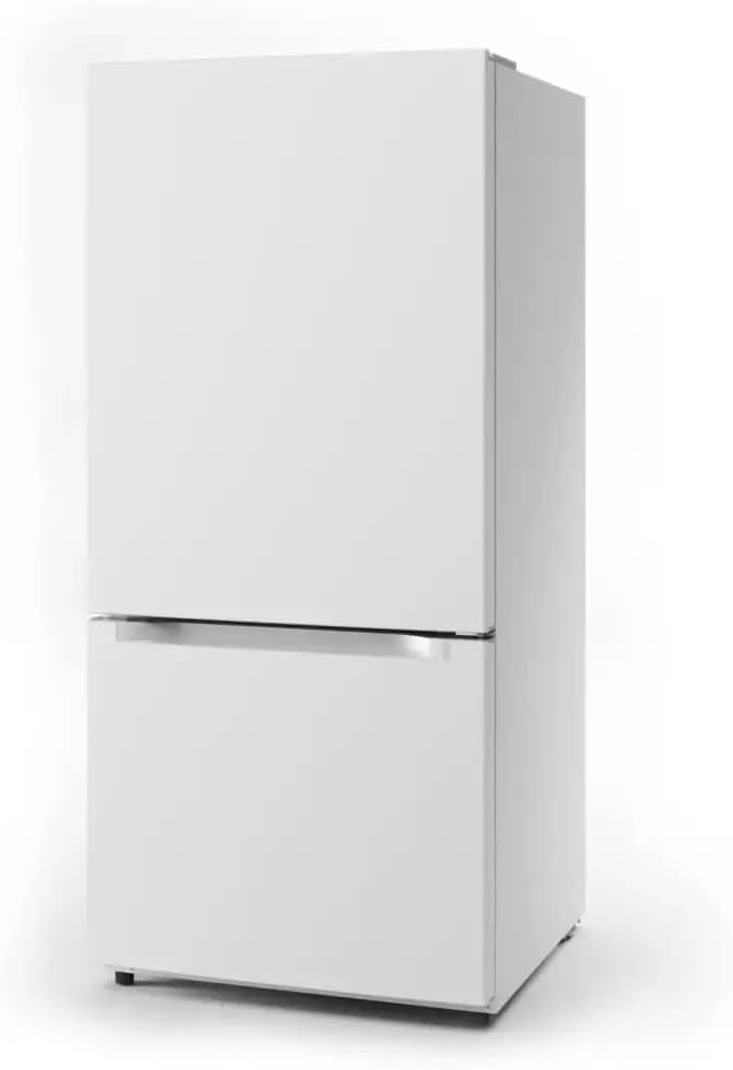 Midea MRB19B7AWW 18.7 Cu. Ft. White Bottom Mount Refrigerator