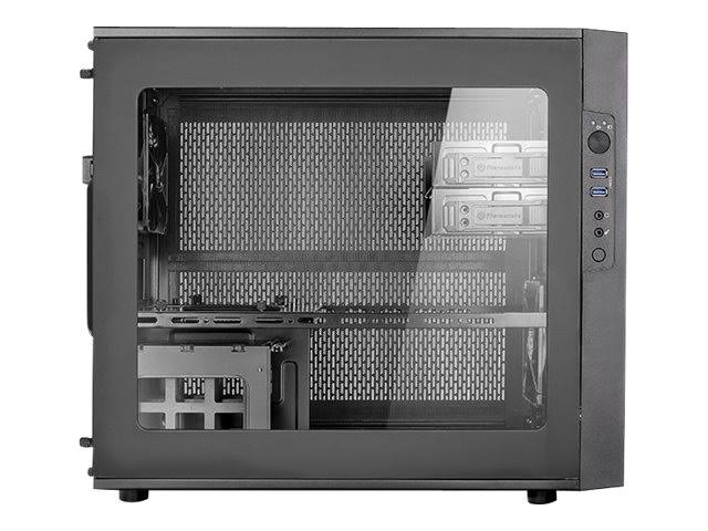 Thermaltake Core X1 ITX Cube Chassis (Black) CA-1D6-00S1WN-00