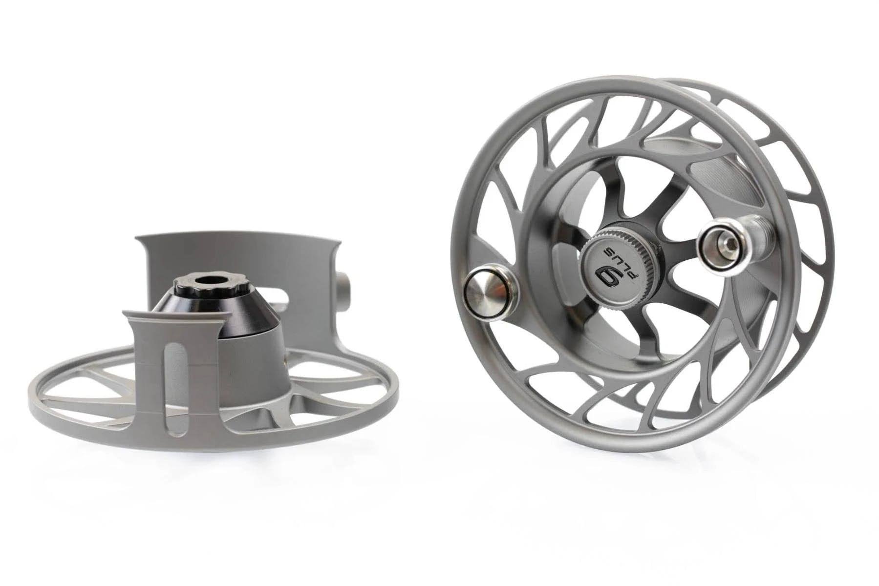 Hatch 11 Plus Gen 2 Finatic Fly Reel - Large Arbor - Gray/Black