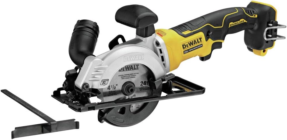 Dewalt DCS571B-DCB240-BNDL ATOMIC 20V MAX Brushless 4-1/2 in. Circular Saw and 4 Ah Compact Lithium-Ion Battery