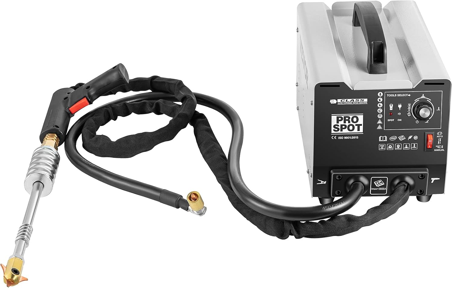 VEVOR Dent Puller Machine, 1.8KW Spot Dent Puller, 3500A Dent Puller Welder, 5 Mode Auto Body Dent Puller Welder, Digital Panel Welding Dent Puller, 110V Spot Dent Puller for Car, Truck, Motorcycle