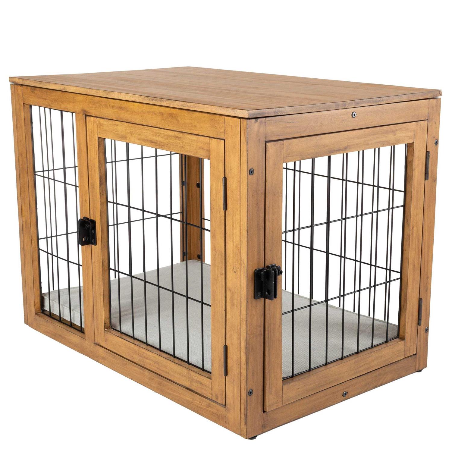 Petmaker Furniture-Style Dog Crate with Double Doors - Pet Supplies online store