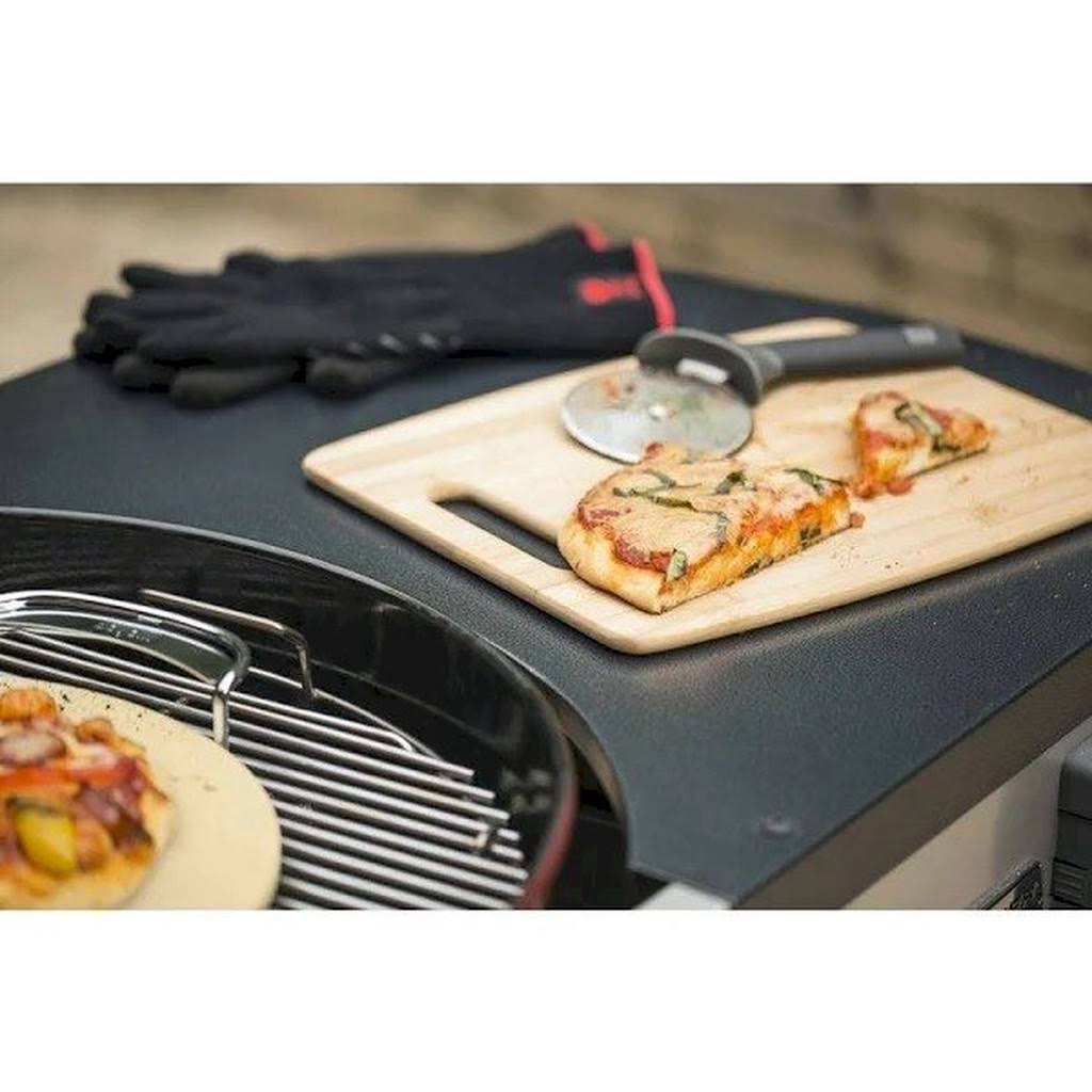 Weber 15503001 Performer Deluxe Charcoal Grill - 22 In. Crimson