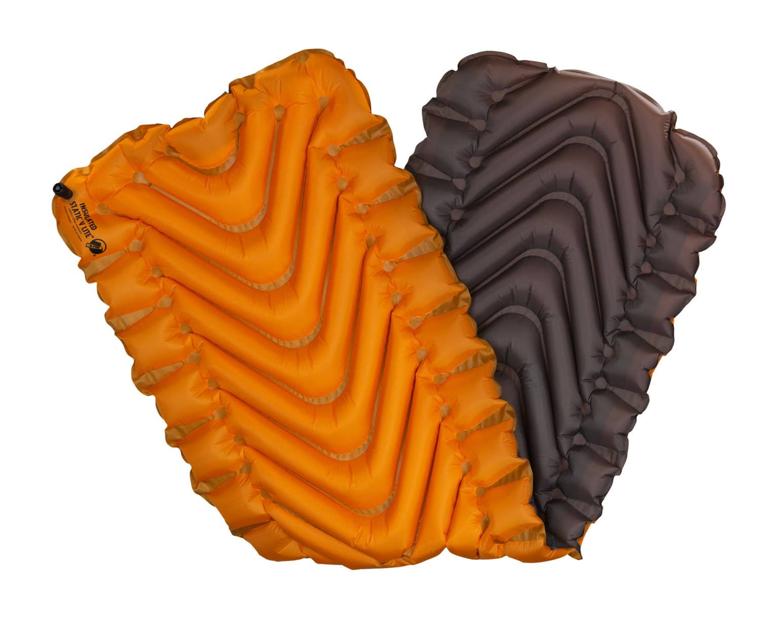 Klymit Insulated Static V Lite Camping Pad, Orange
