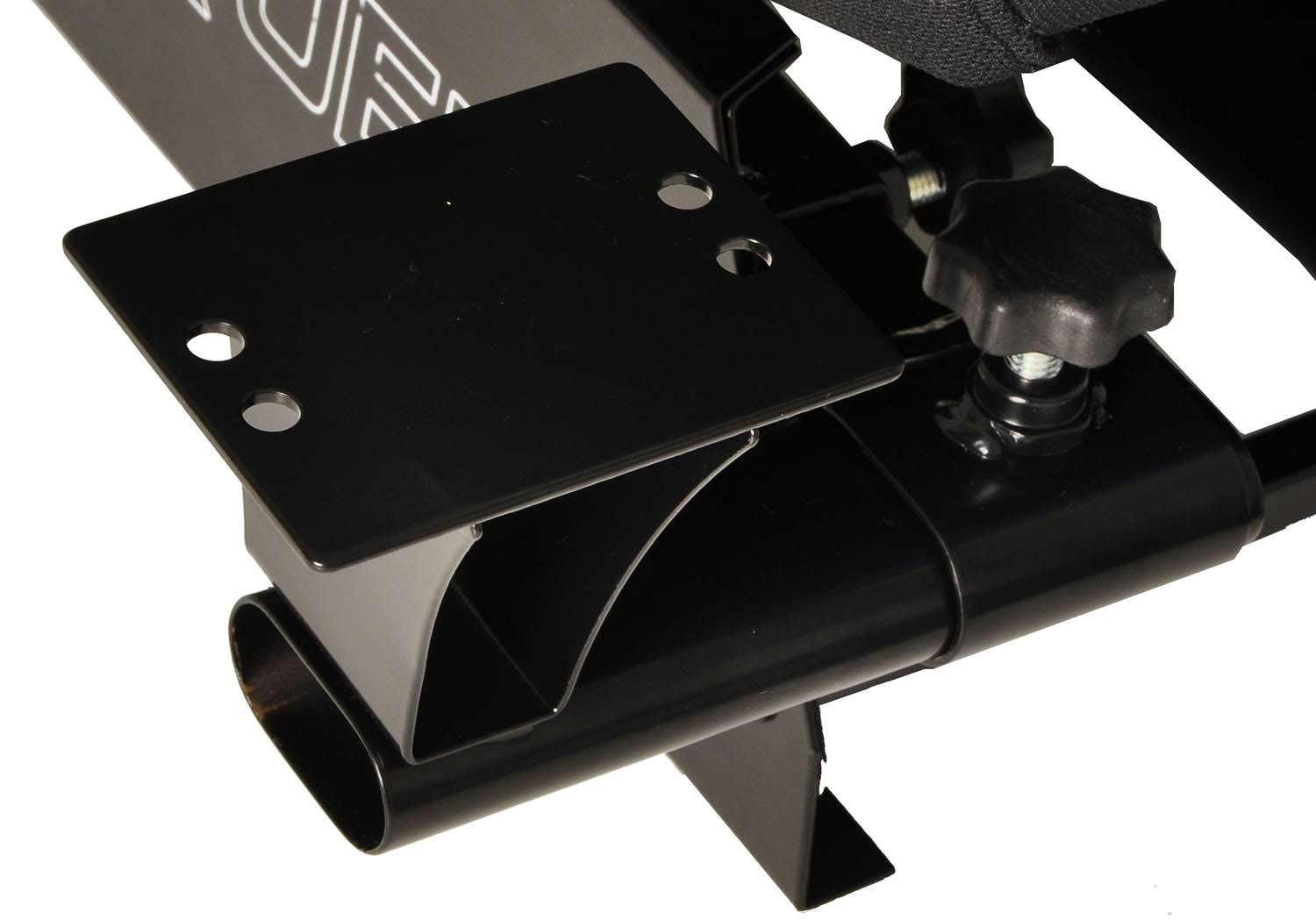 Conquer Racing Simulator Cockpit Driving Gaming Reclinable Seat with Gear Shifter Mount, Gray