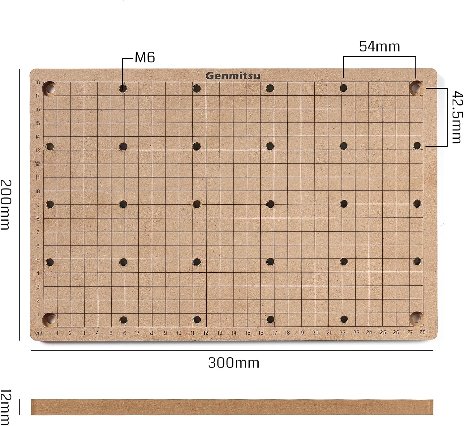 Genmitsu 3020-PRO MAX V2 CNC Router Machine + CNC MDF Grid Spoilboard for 3020 CNC Router Machine