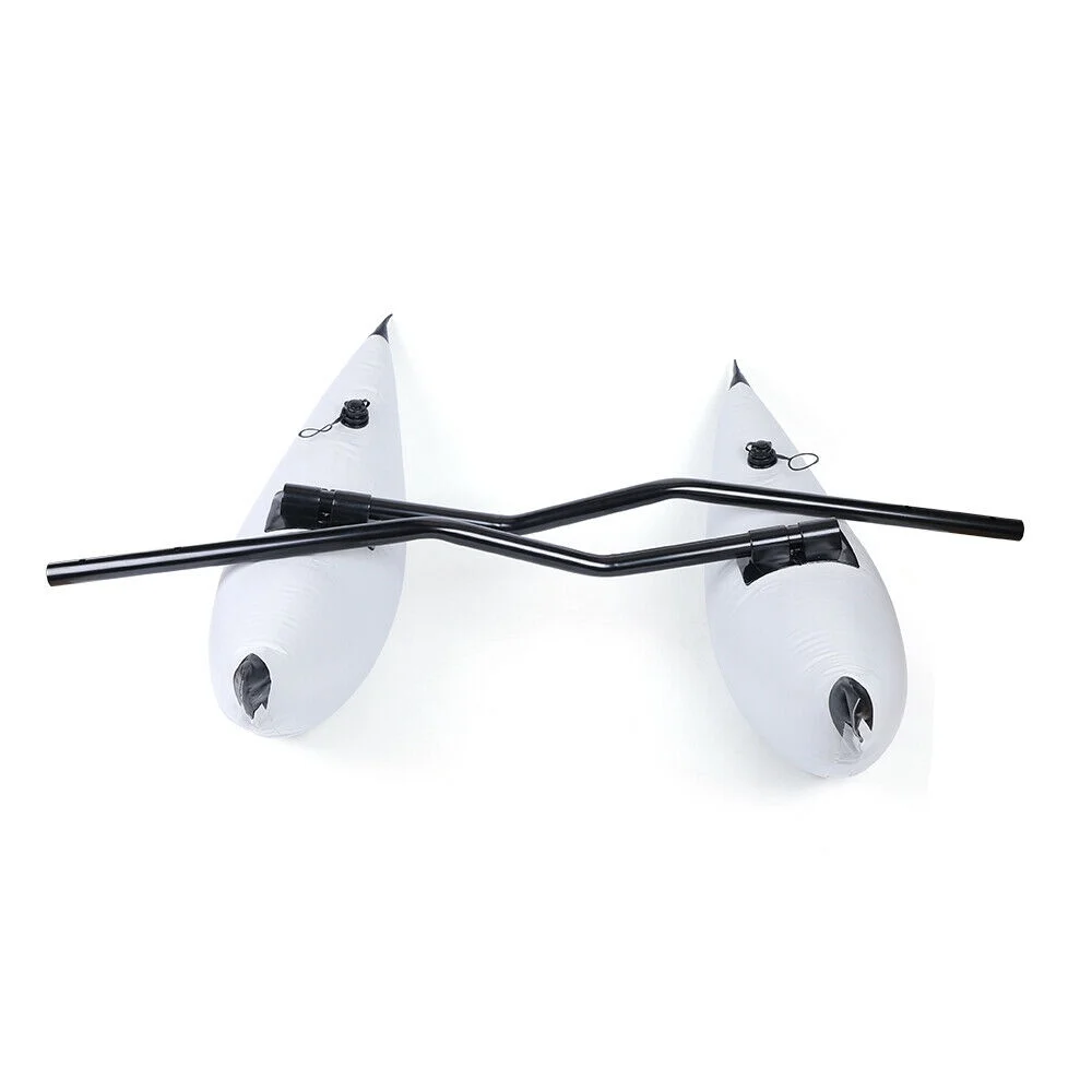 HiKaRiGuMi Inflatable Kayak Outrigger Canoe Float Stand Stabilizer System Side Kick Kit