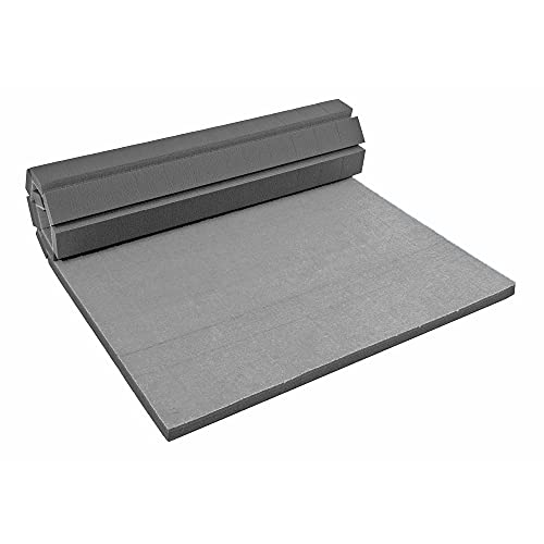 IncStores Cheer Mat | Rollout Gymnastics Mat with a Grippy Gym Carpet Top | Portable Cheerleading Gym Mats for Home Workout and Practice